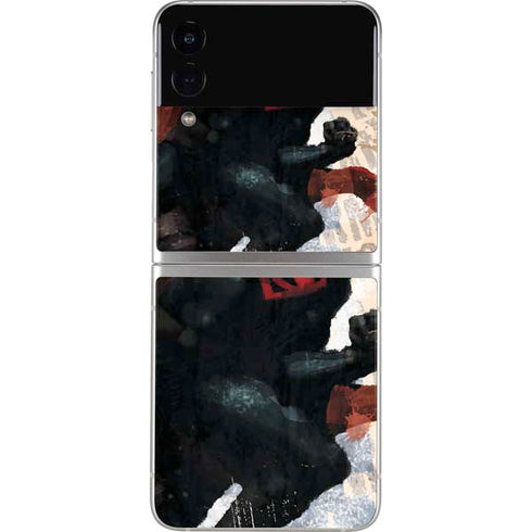 DC Comics Superman Color Sketch Galaxy Z Flip3 5G Skin